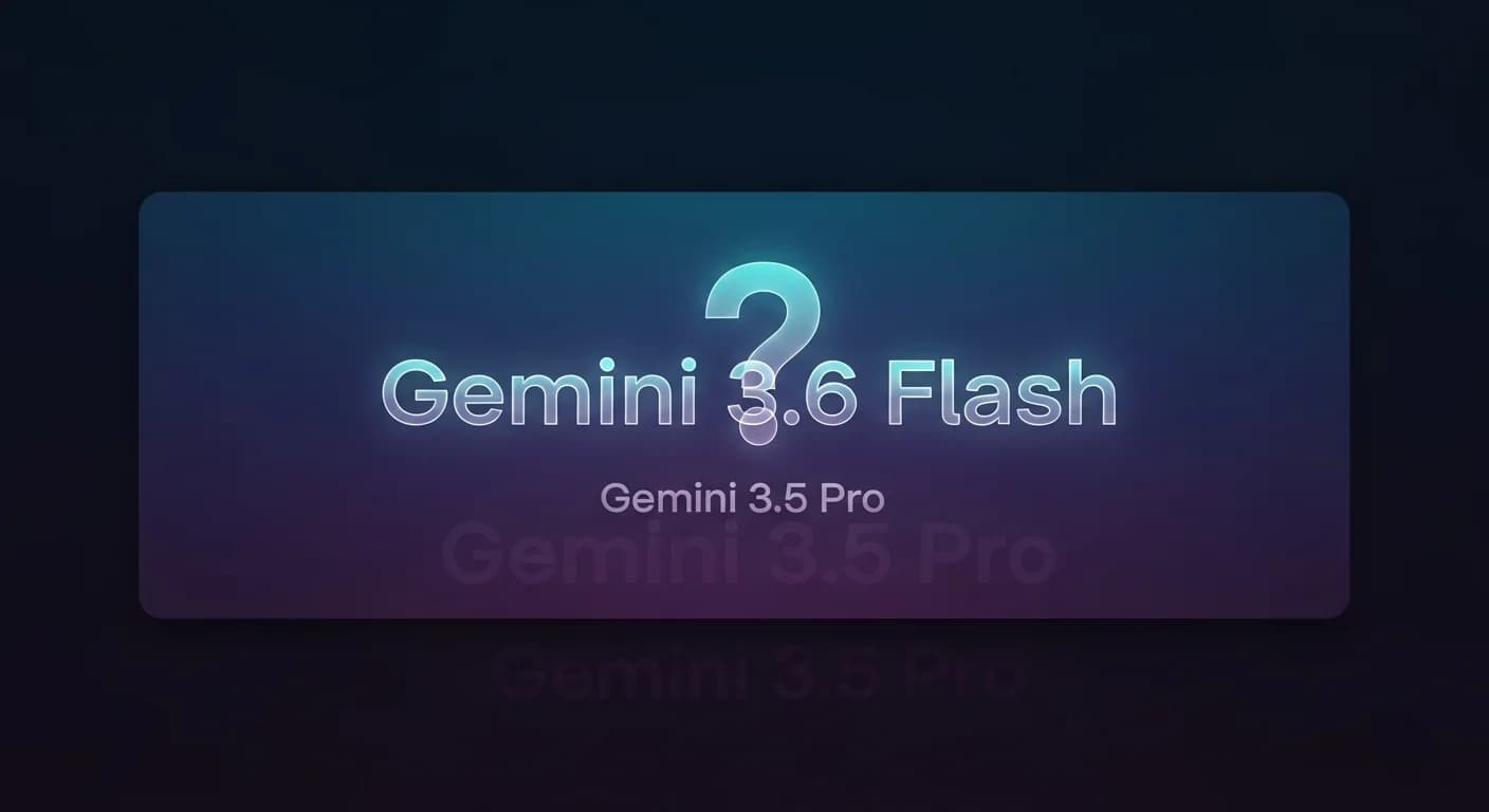 The Gemini 3.6 flash leak has a far more interesting question: where's the pro?