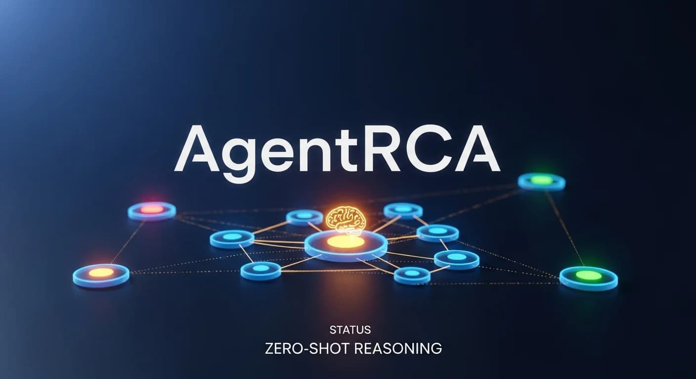 AgentRCA: zero-shot root cause analysis that explains its own reasoning