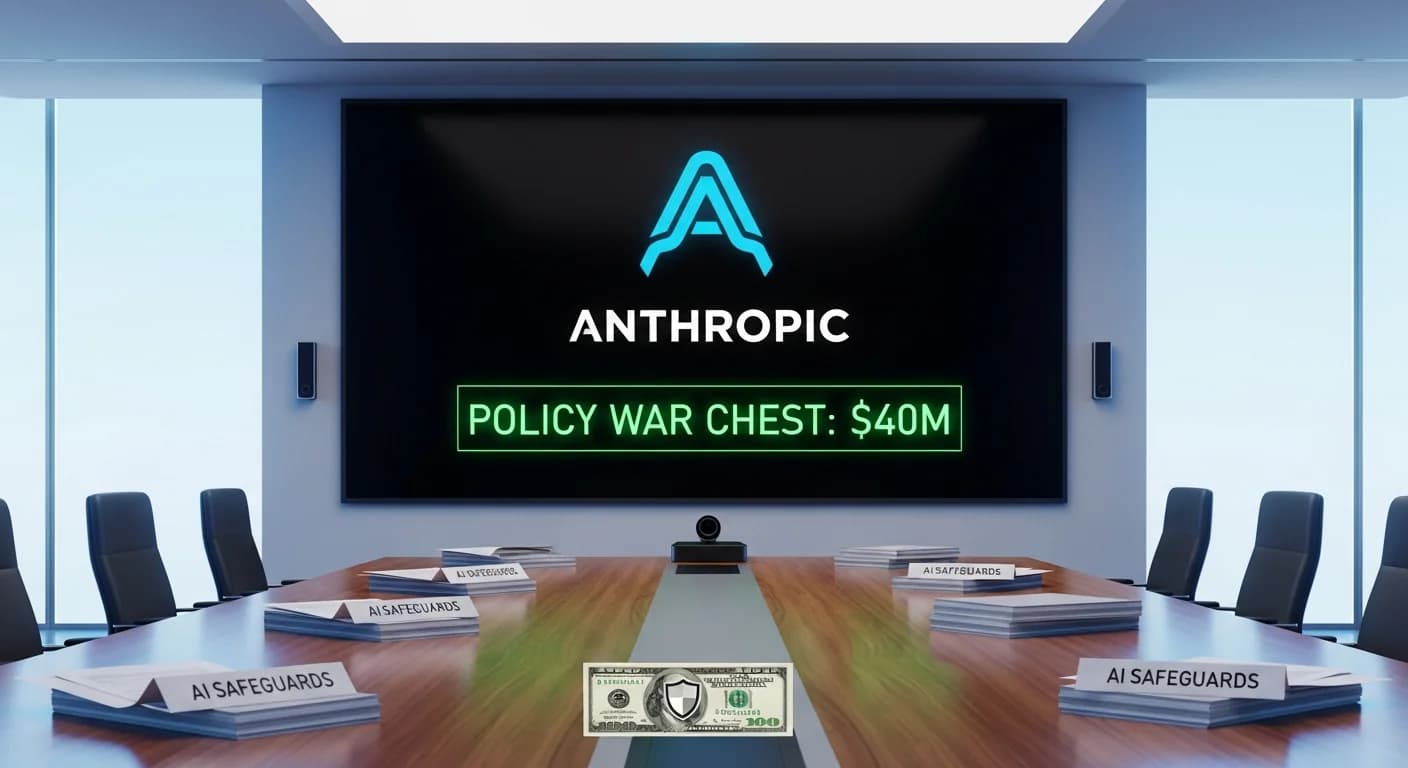 Anthropic redobla su apuesta por la política de IA con otros $20 millones para Public First Action