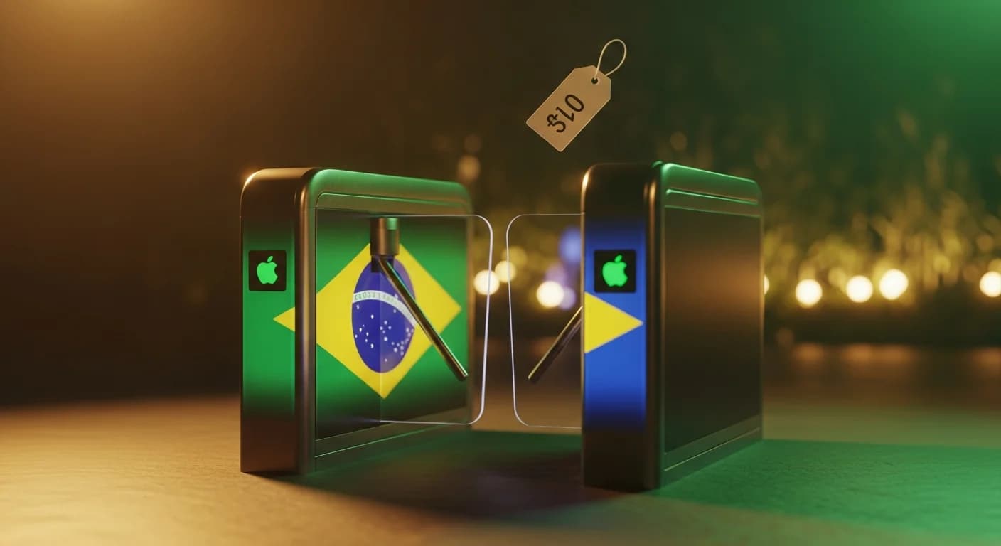 Apple let Brazil inside its walled garden. The gates cost extra.