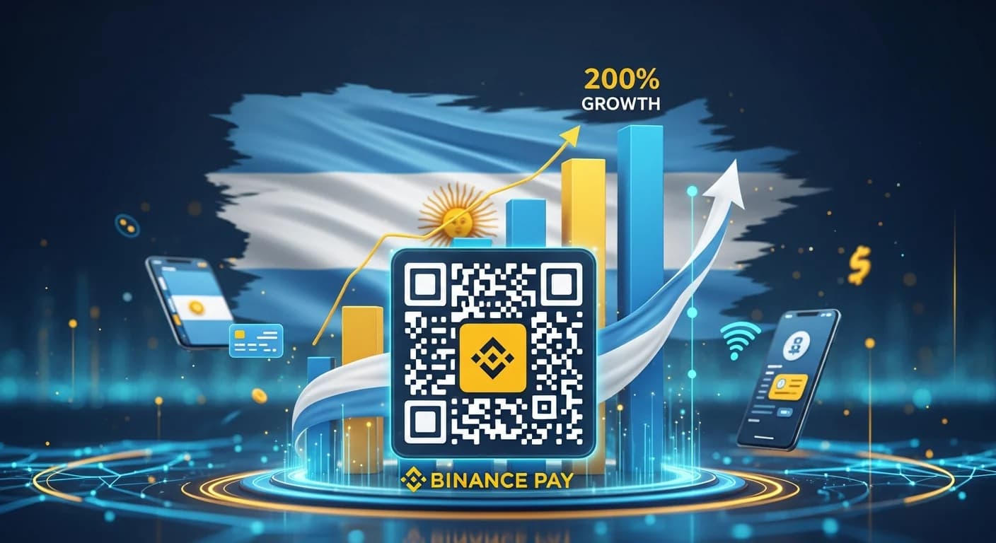 Binance Pay的二维码推广奏效:阿根廷增长200%
