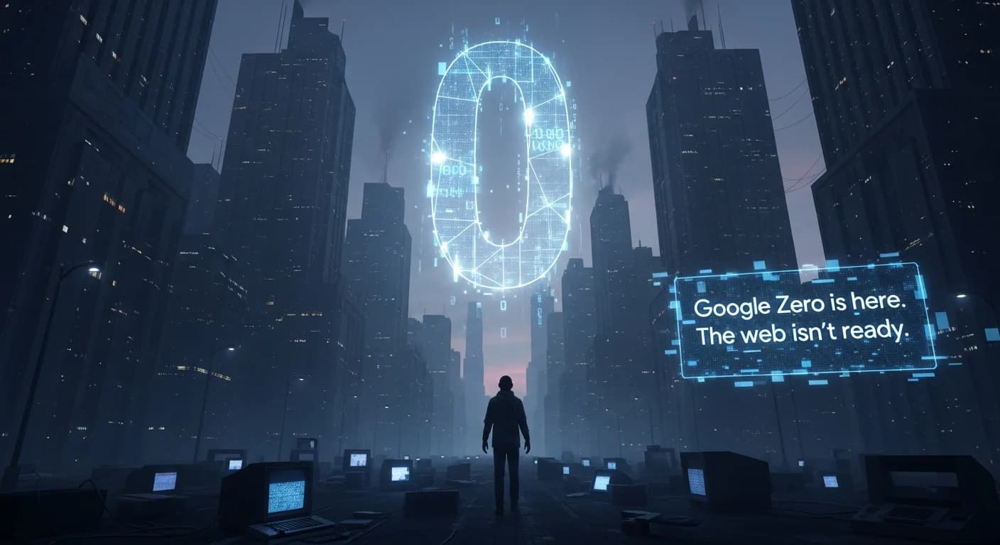 Google Zero is here. The web isn't ready.