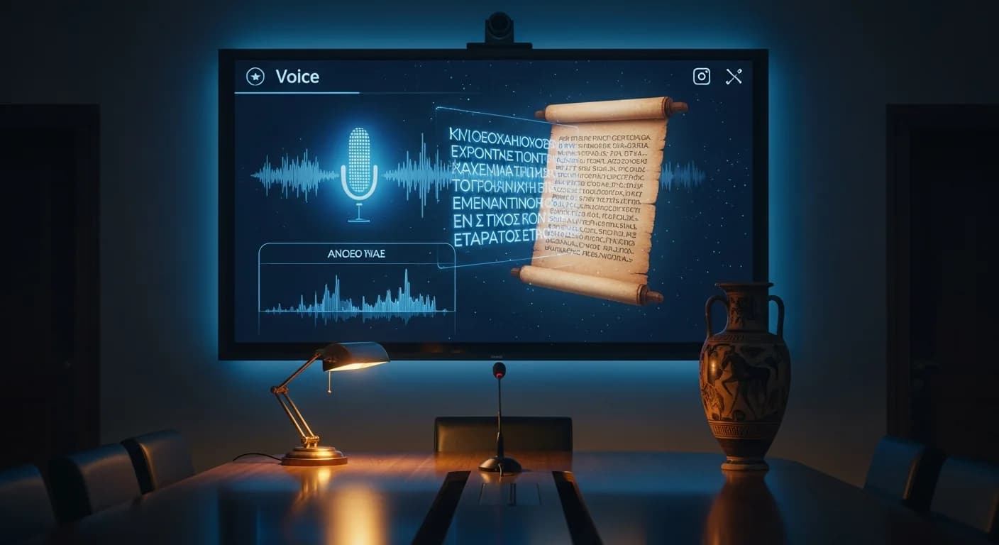 اليونان توقع اتفاقًا مع ElevenLabs لتوظيف الذكاء الاصطناعي الصوتي في الخدمات العامة وإنقاذ لهجة مهددة بالانقراض