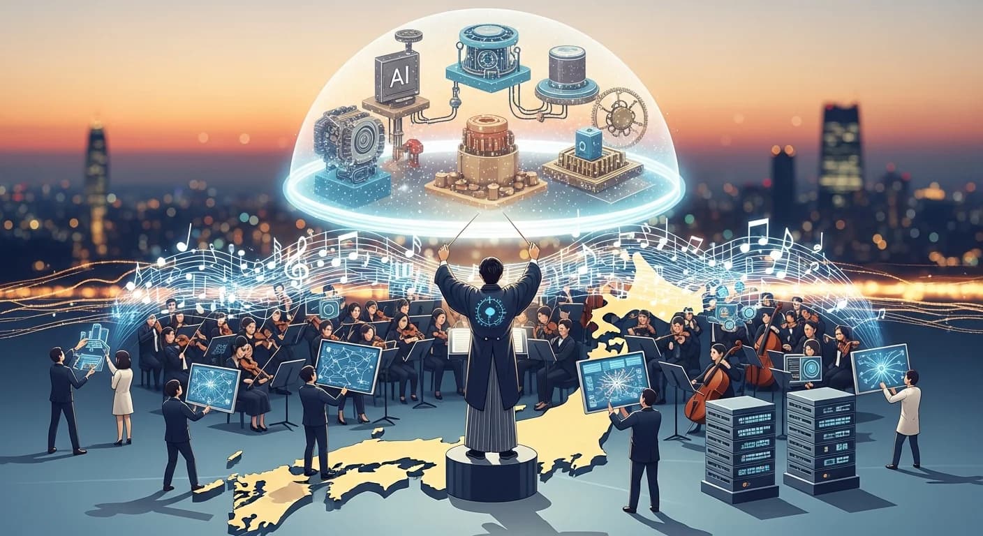 Japan's AI sovereignty play is orchestration, not building a new frontier model