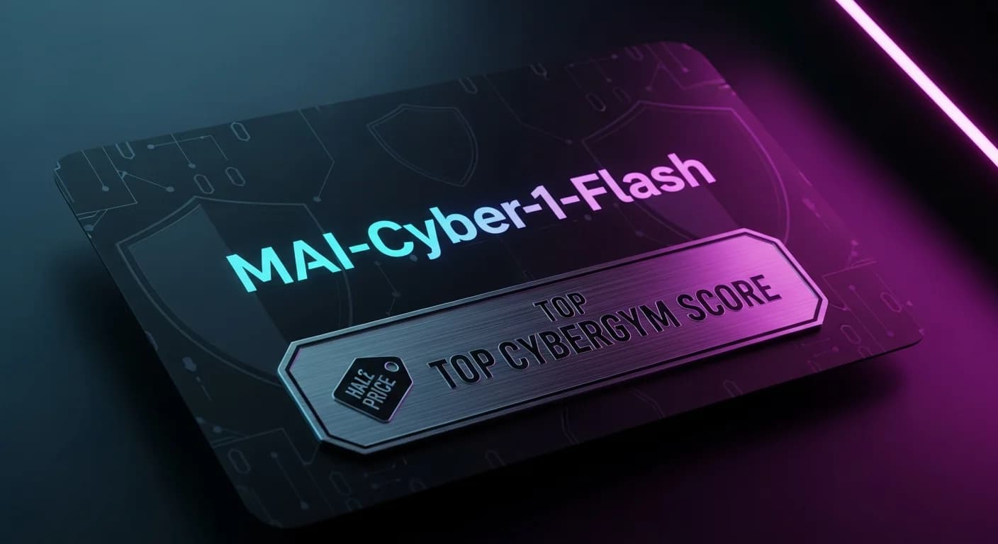 Microsoft's MAI-Cyber-1-Flash delivers top CyberGym scores at half the cost