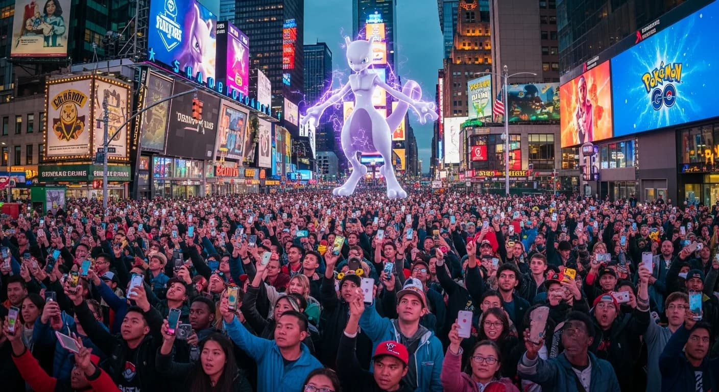 El viaje de 10 años de Pokémon Go: de sueño imposible a realidad en Times Square