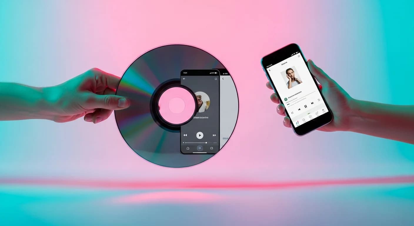 Cd sales are up 16%. Half the buyers don't own a player.