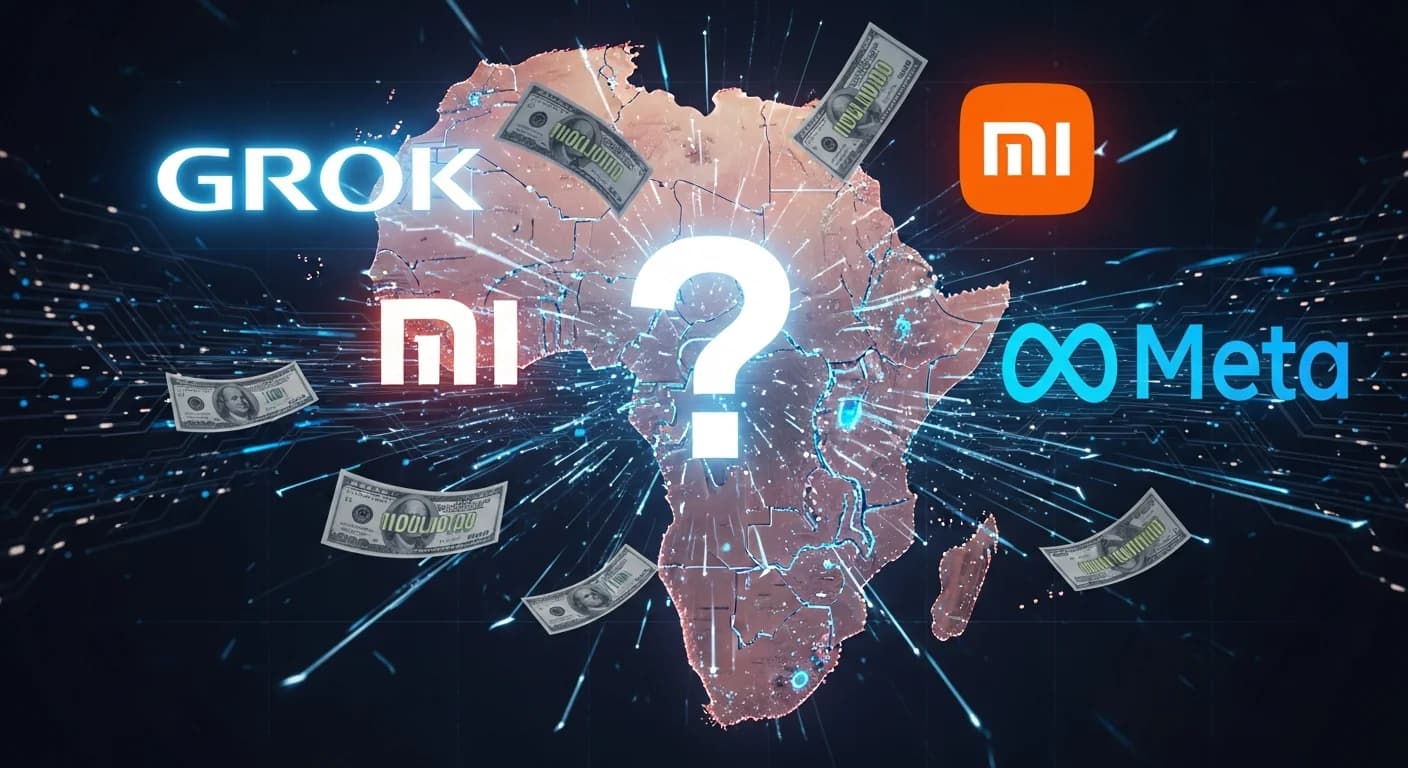 The continent AI forgot: Grok, Xiaomi and Meta's billions bypass Africa