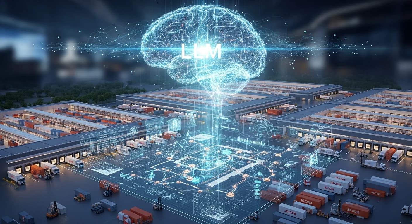 The LLM that outsmarted every fixed formula for JD.com warehouse allocation