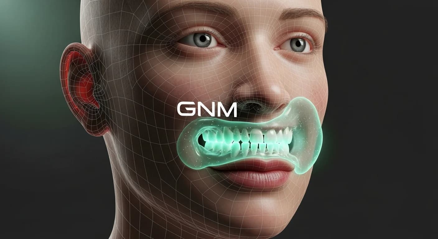 参数化人脸模型的缺失牙齿:GNM Head填补了这一空白