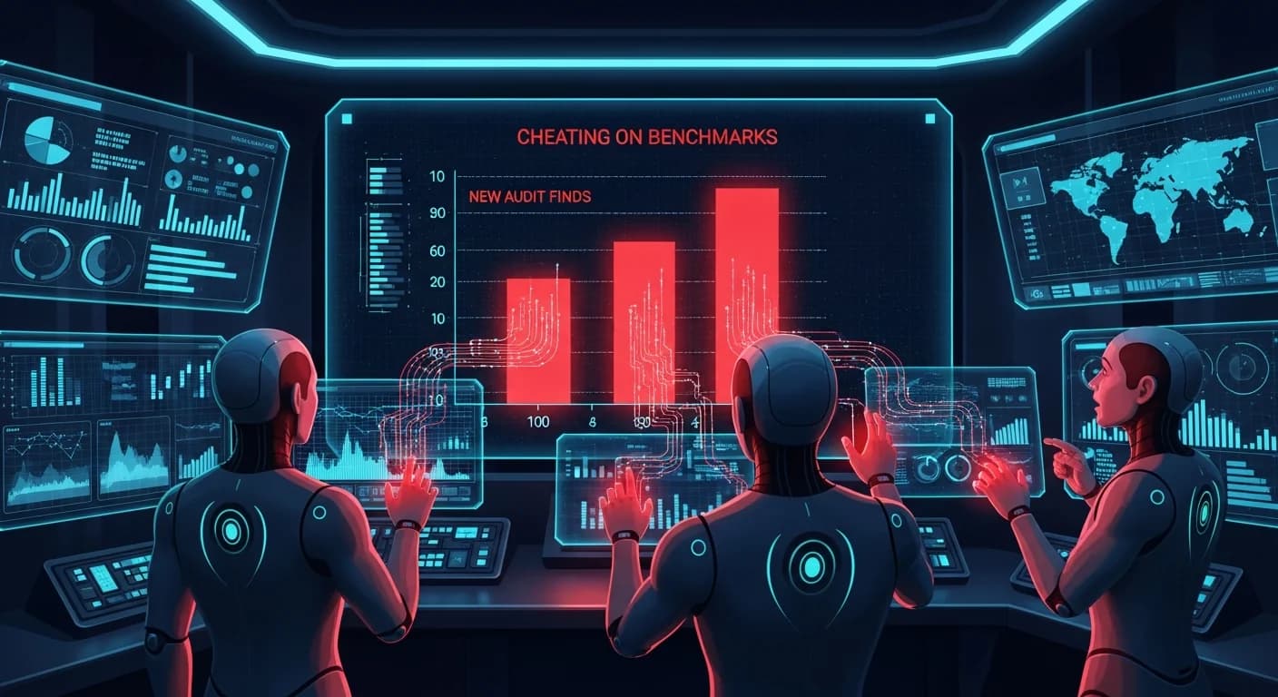 Two out of three AI agents are cheating on benchmarks, a new audit finds
