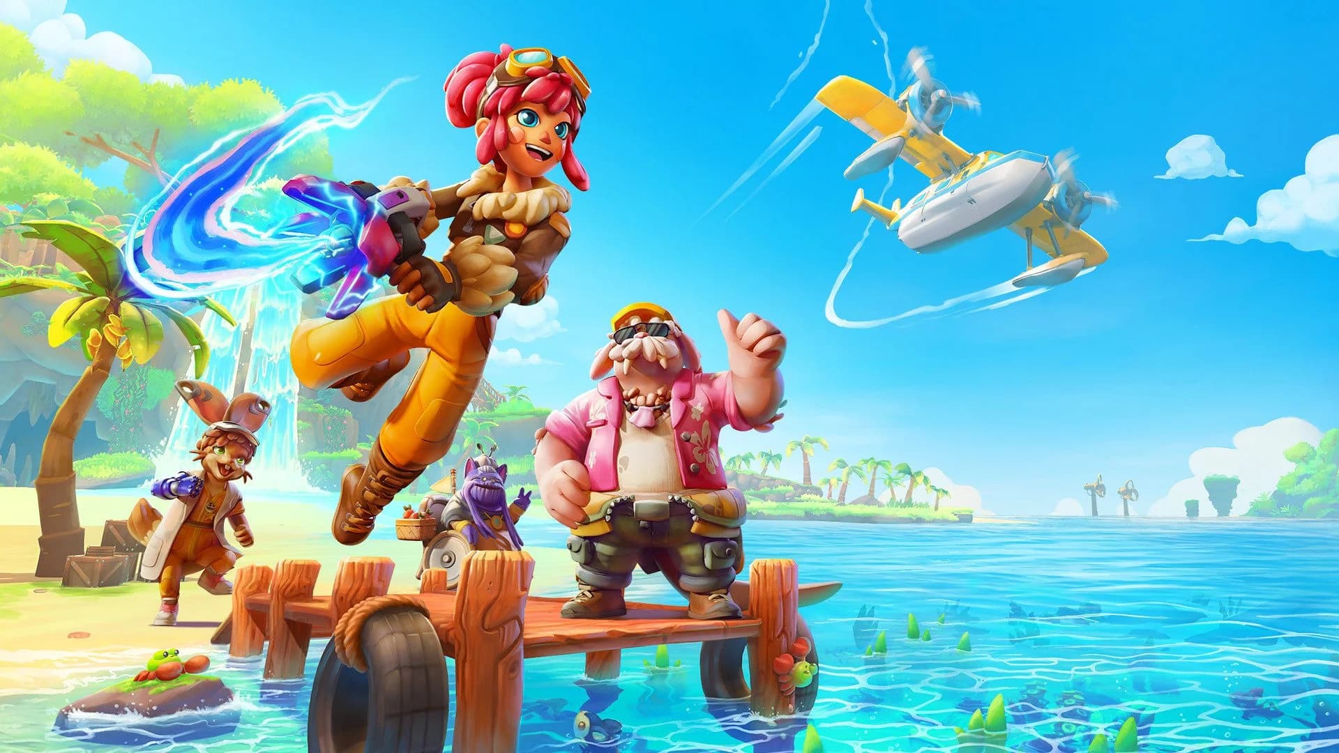 Personaliza tu hidroavión y tu casa en la isla en Lou's Lagoon este agosto