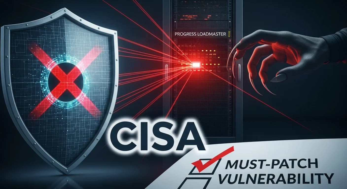 积极利用将 Progress LoadMaster 漏洞推入 CISA 必修补清单