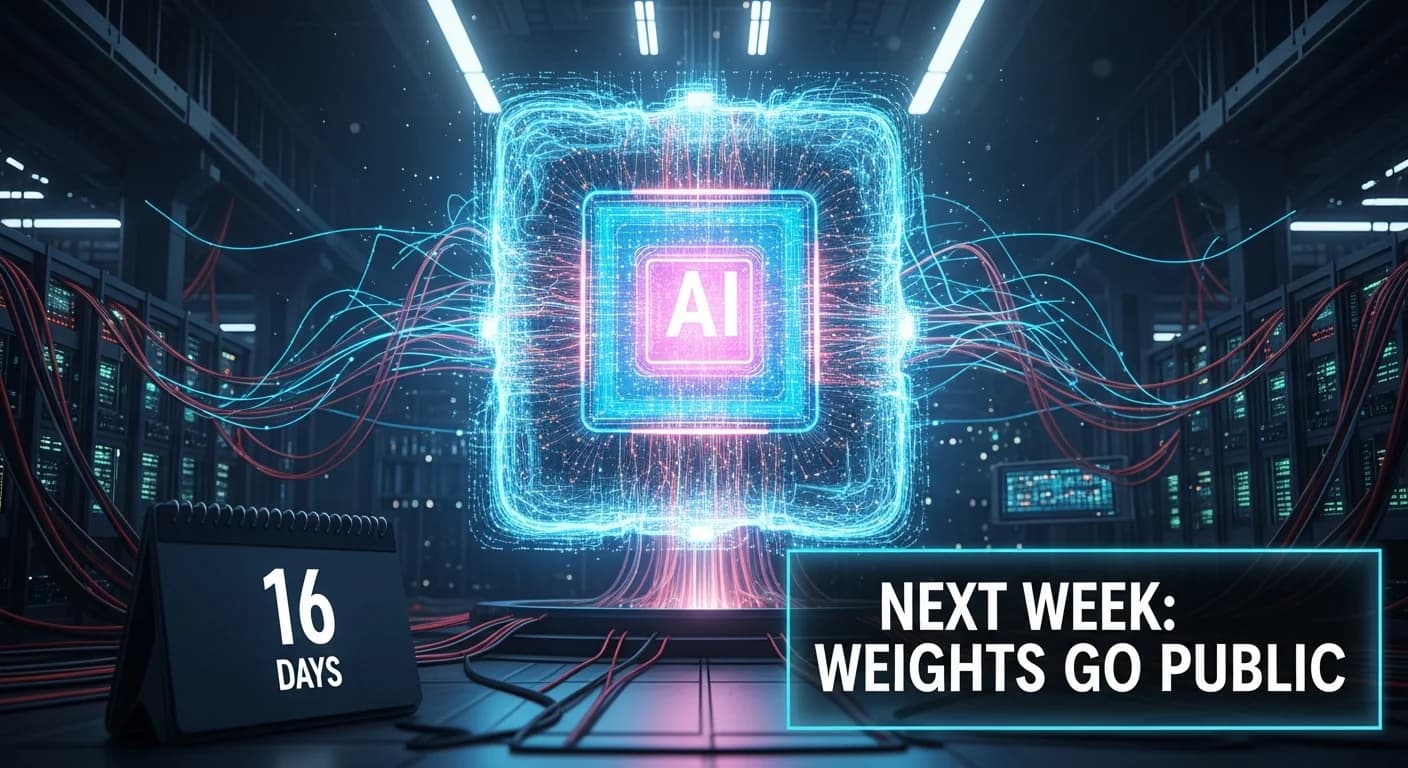 Alibaba's biggest model coded alone for 16 days. Next week, its weights go public.