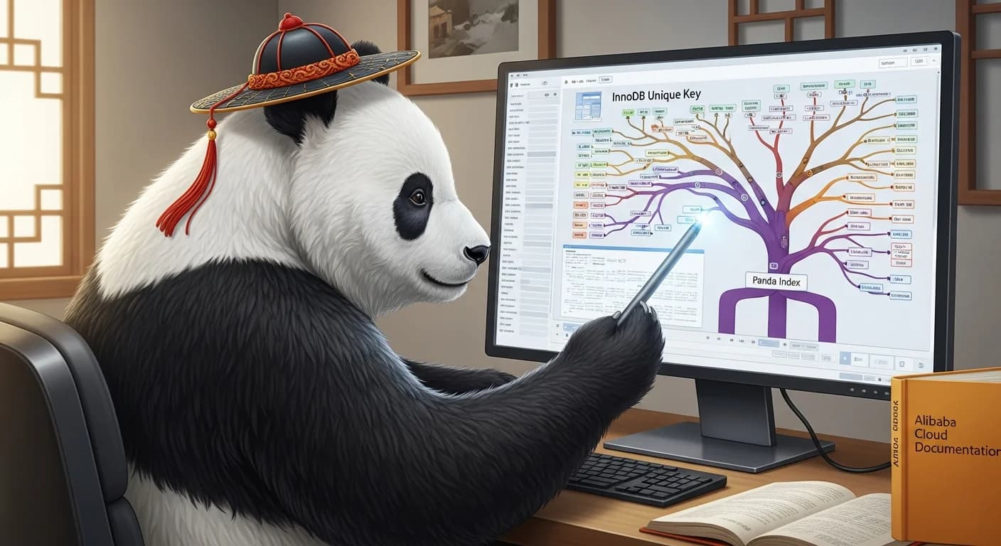 Alibaba's Panda Index gives InnoDB unique keys a version history they never had