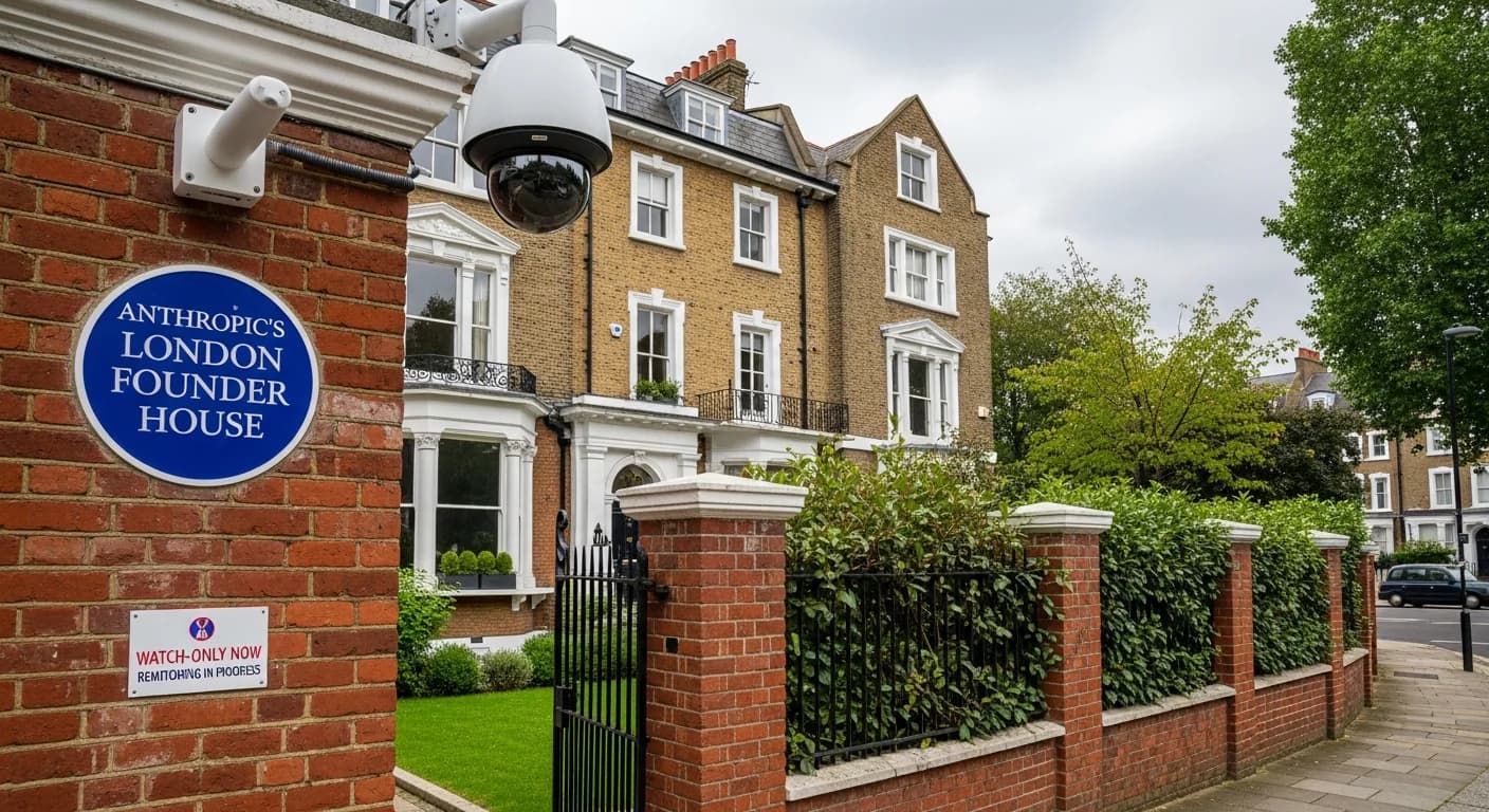 La founder house d'Anthropic à Londres est désormais en streaming uniquement