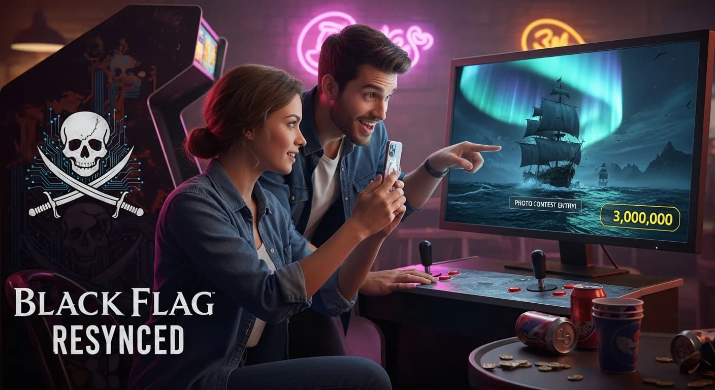 《Black Flag Resynced》销量达300万份。它最具粘性的循环是照片比赛