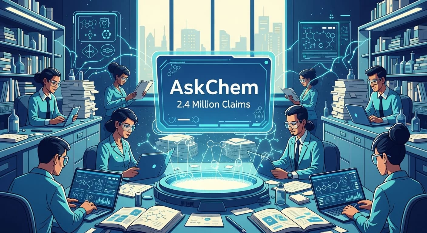 Chemists search papers; AskChem answers with 2.4 million claims