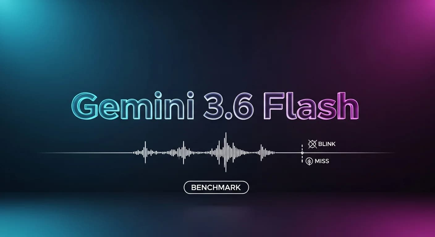 Gemini 3.6 Flash compte les changements d'état mais ne détecte pas les clignements