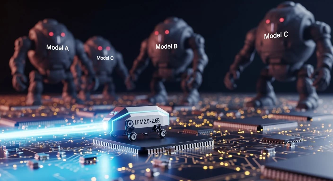 LFM2.5-2.6B: el diminuto agente que deja atrás a modelos cuatro veces más grandes