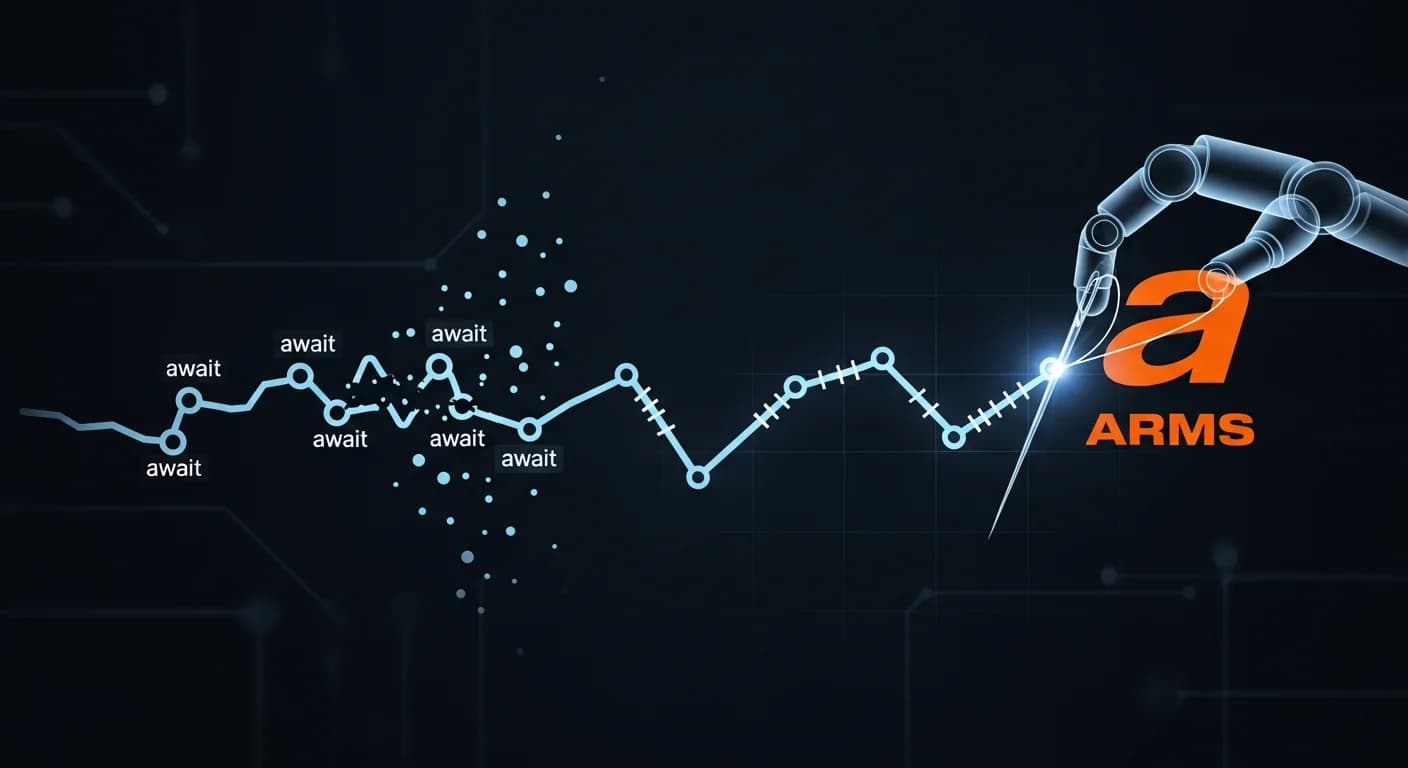 Les traces Node.js se brisent à chaque await. L'agent ARMS d'Alibaba les recoud