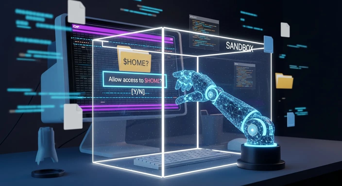 Le piège « $HOME » : les agents de codage IA ont besoin de sandboxes, pas de prompts « allow ? »