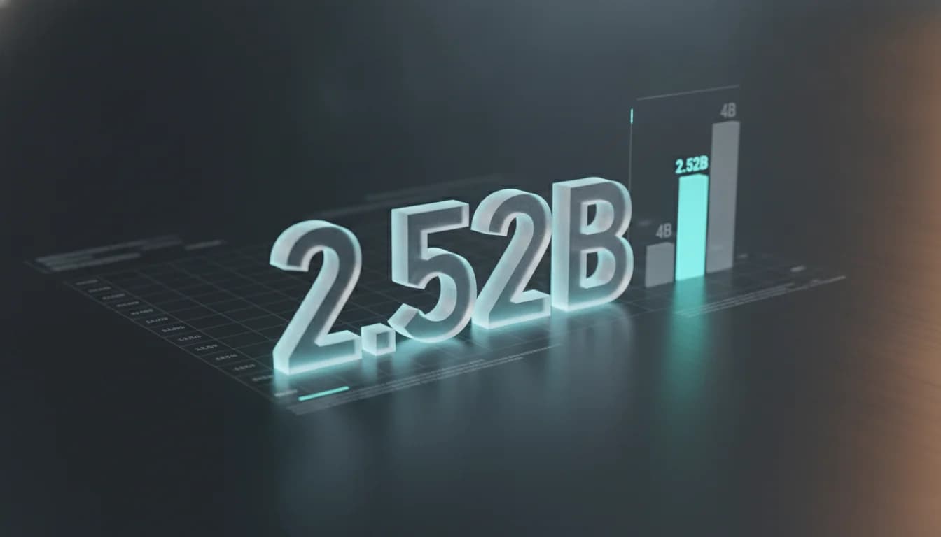 A 2.52B model outscores 4B rivals, on a benchmark set its own maker ran