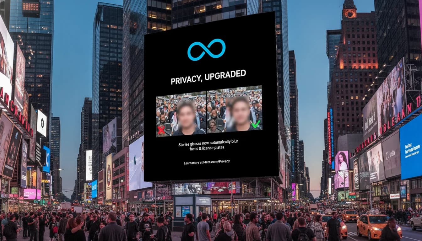 Meta answered its 'pervert glasses' problem with a fix and a billboard
