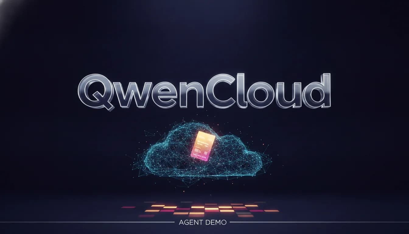 La démo commerciale de QwenCloud n'avait aucun acheteur humain : l'agent a payé sa propre facture