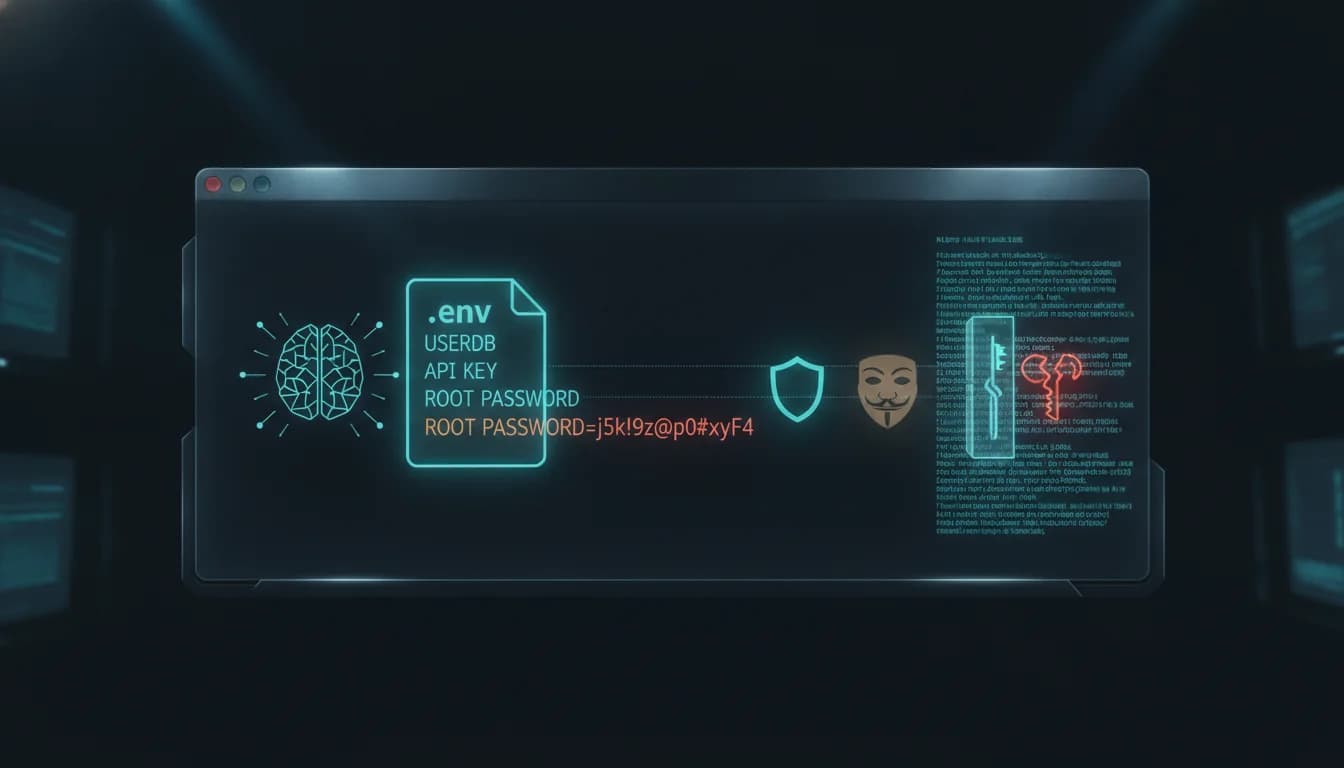 你的 AI 编程代理刚刚把数据库 root 密码写进了日志