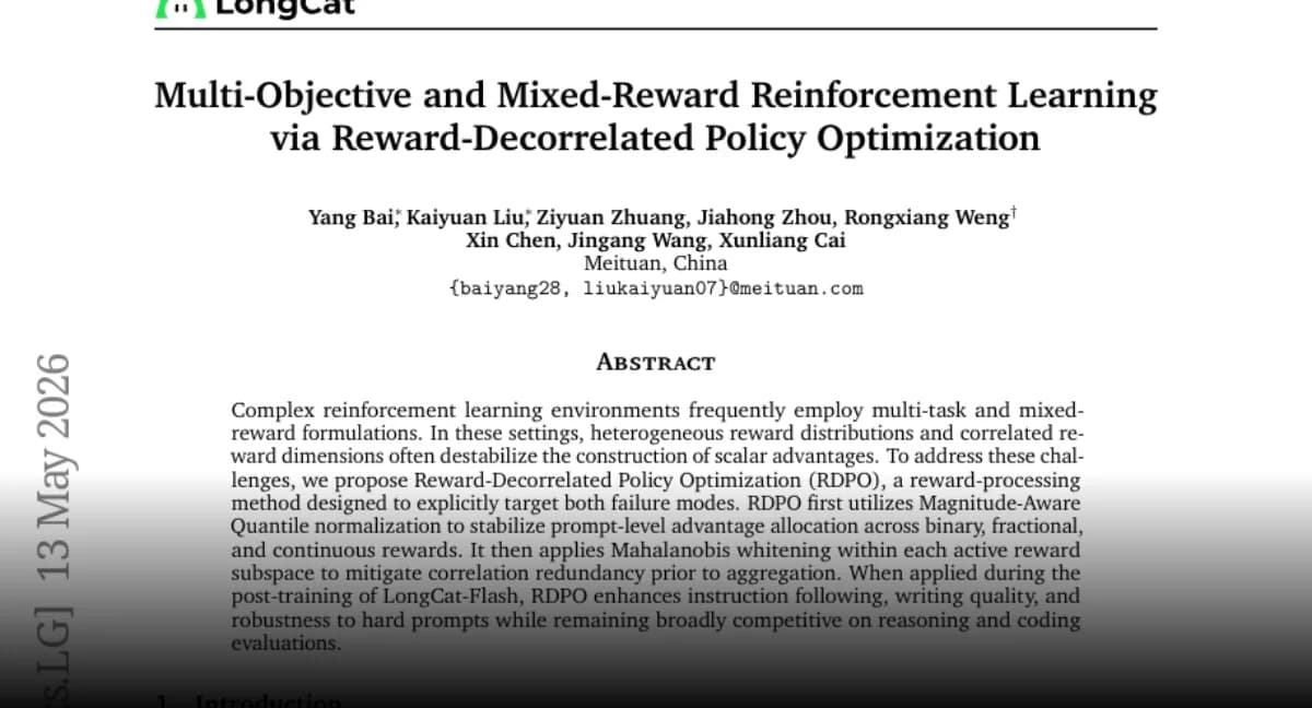 The two-word fix for reinforcement learning's self-sabotage problem