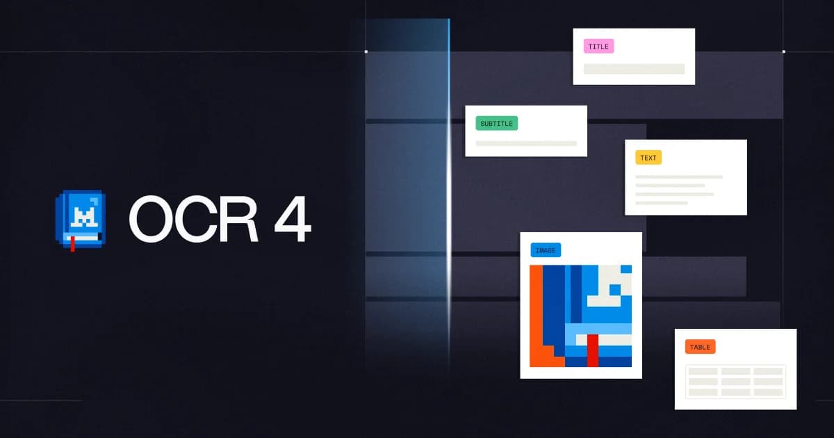 Mistral OCR 4 يعرف أين توجد كل كلمة ومقدار الثقة فيها