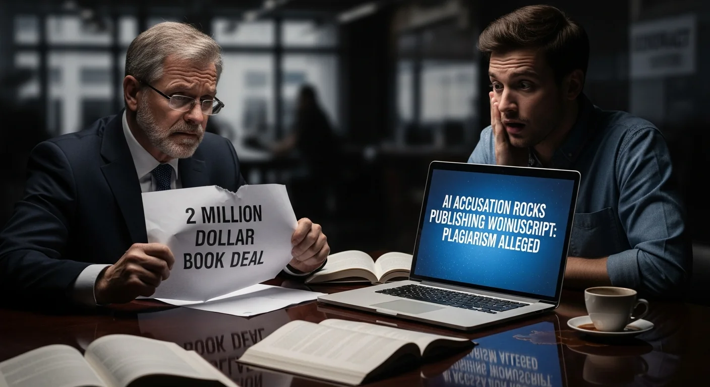 A $2 million book deal collapsed on an AI accusation